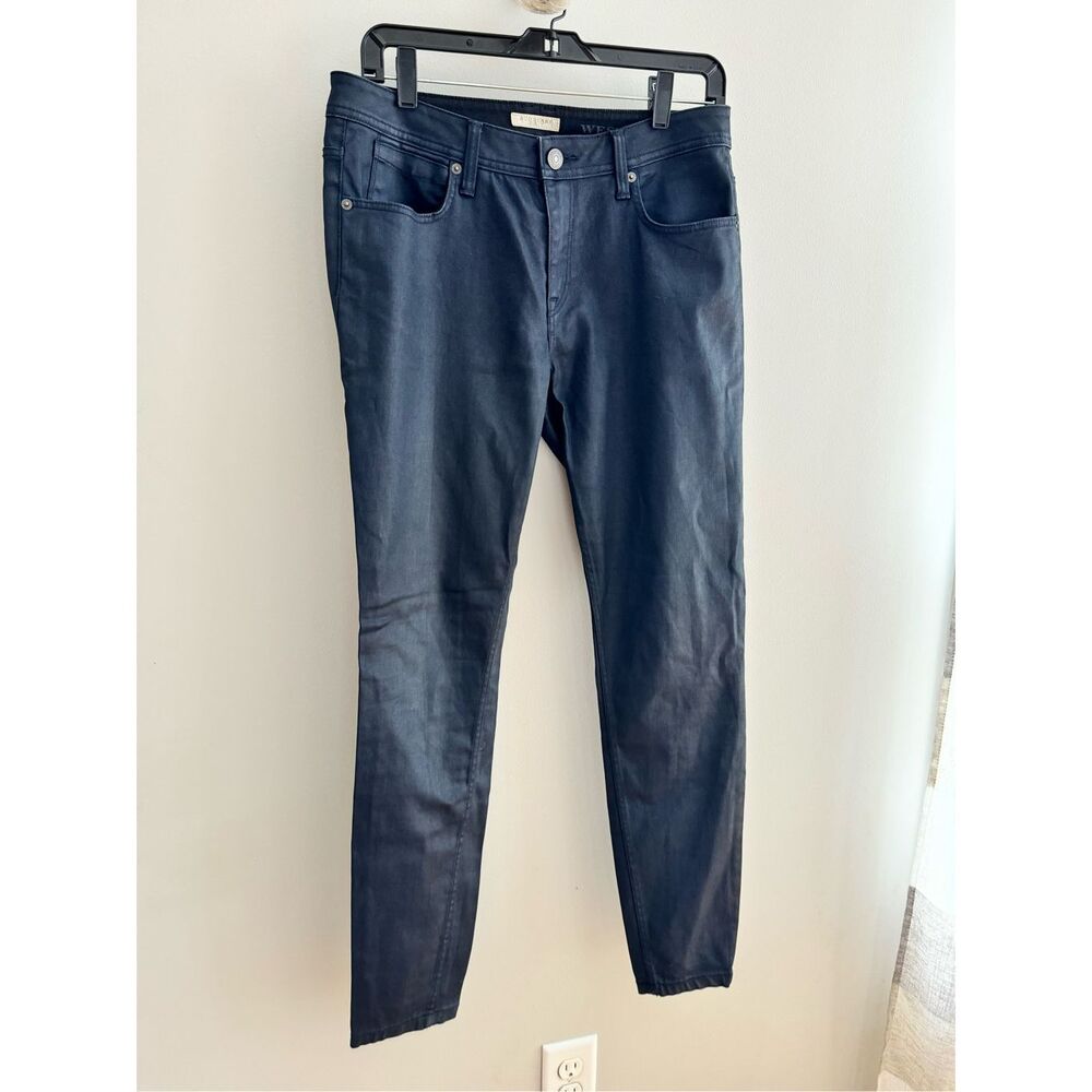 Burberry Brit Westbourne Skinny Ankle Slick Jeans, Size 31 - Picture 5 of 10